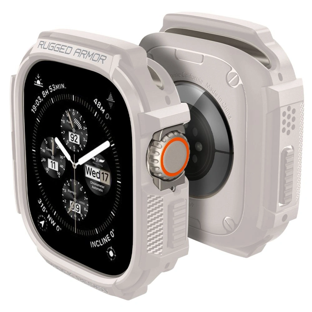 Hurtownia GSM - Case Spigen Rugged Armor Apple Watch Ultra 1 / 2 49mm Dune Beige - SPN3378 - {ean13} - Hurt