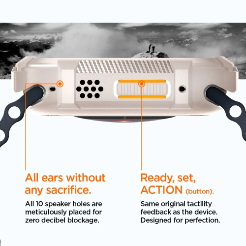 Etui Spigen Rugged Armor Apple Watch Ultra 1 / 2 / 3 49mm Dune Beige