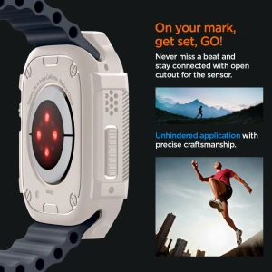 Hurtownia GSM - Etui Spigen Rugged Armor Apple Watch Ultra 1 / 2 49mm Dune Beige - SPN3378 - {ean13} - Hurt