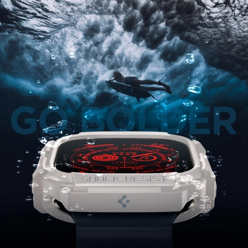 Etui Spigen Rugged Armor Apple Watch Ultra 1 / 2 / 3 49mm Dune Beige