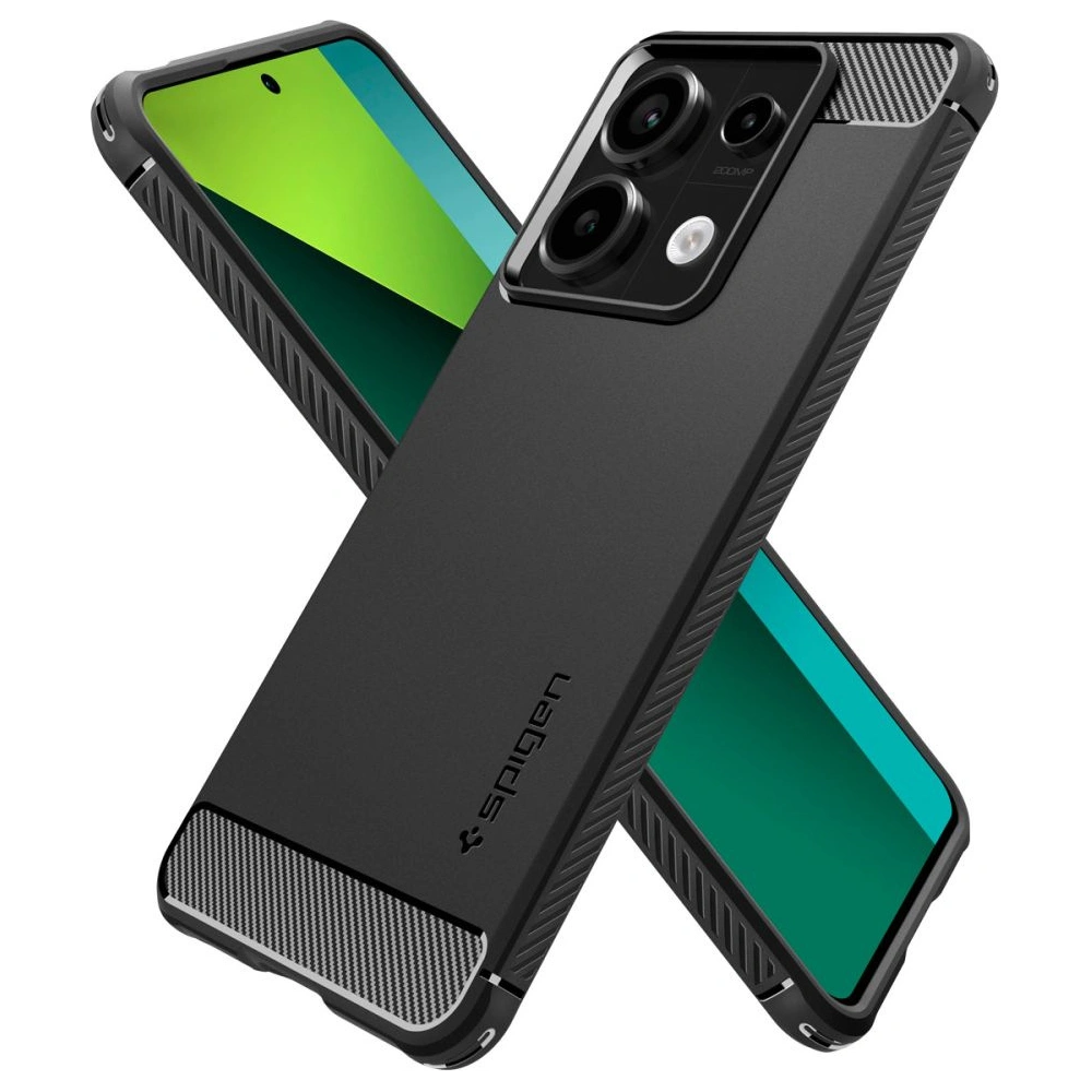 Hurtownia GSM - Etui Spigen Rugged Armor Xiaomi Redmi Note 13 Pro 5G / Poco X6 5G matně černé - SPN3379 - {ean13} - Hurt