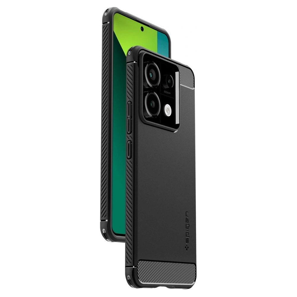 Hurtownia GSM - Etui Spigen Rugged Armor Xiaomi Redmi Note 13 Pro 5G / Poco X6 5G matně černé - SPN3379 - {ean13} - Hurt