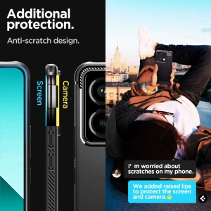 Hurtownia GSM - Etui Spigen Rugged Armor Xiaomi Redmi Note 13 Pro 5G / Poco X6 5G matně černé - SPN3379 - {ean13} - Hurt