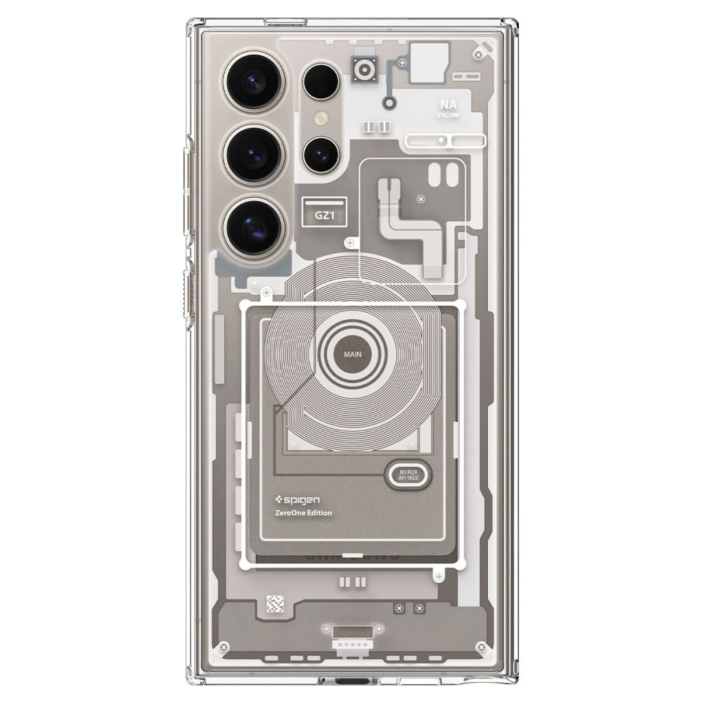 Hurtownia GSM - Etui Spigen Ultra Hybrid Samsung Galaxy S24 Ultra Zero One Natural Titanium - SPN3380 - {ean13} - Hurt