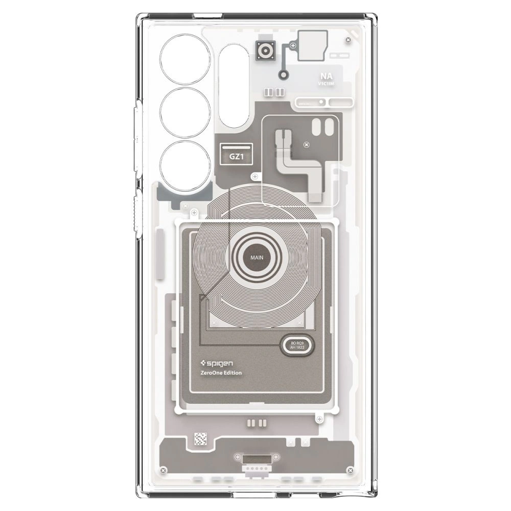 Hurtownia GSM - Etui Spigen Ultra Hybrid Samsung Galaxy S24 Ultra Zero One Natural Titanium - SPN3380 - {ean13} - Hurt