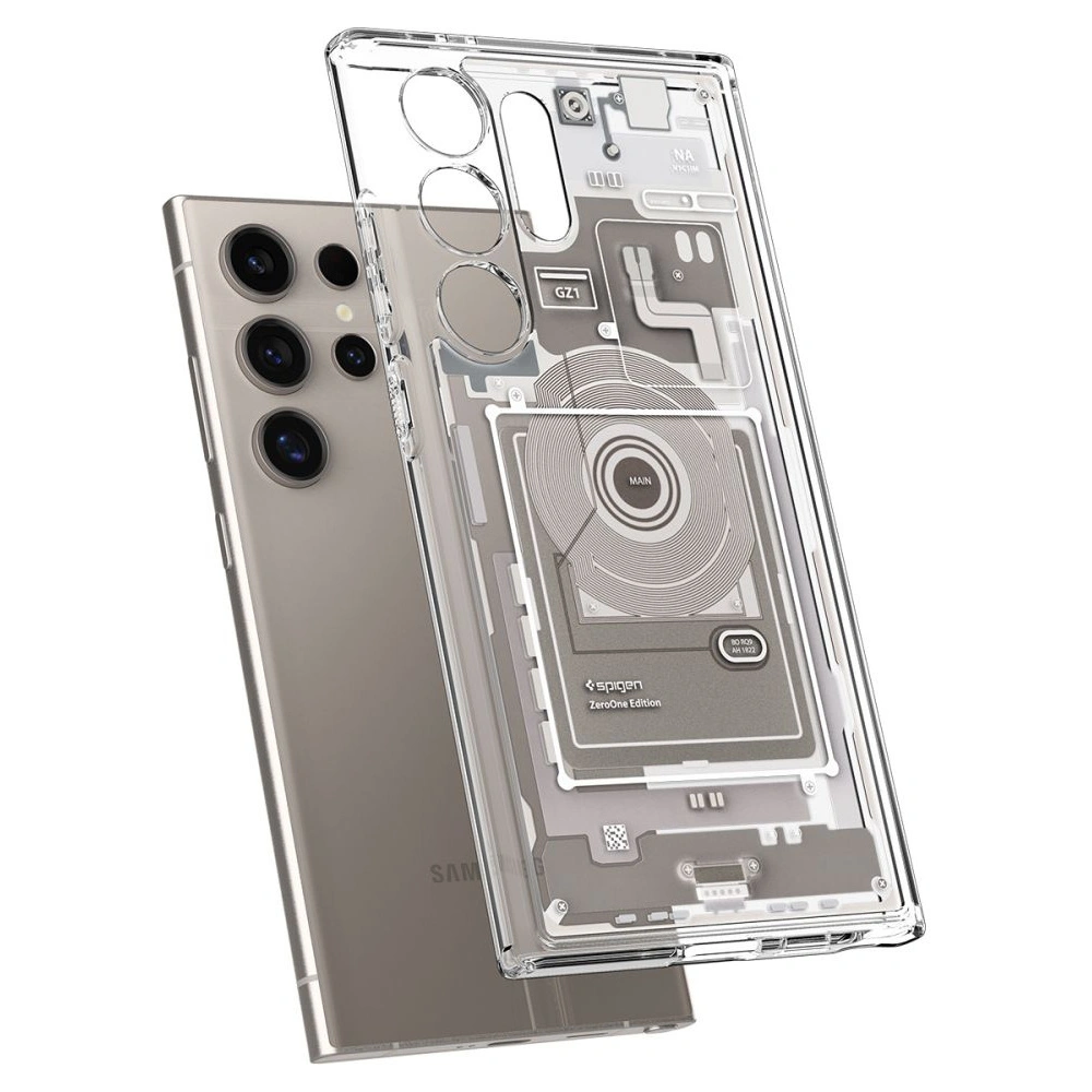 Hurtownia GSM - Etui Spigen Ultra Hybrid Samsung Galaxy S24 Ultra Zero One Természetes Titán - SPN3380 - {ean13} - Hurt