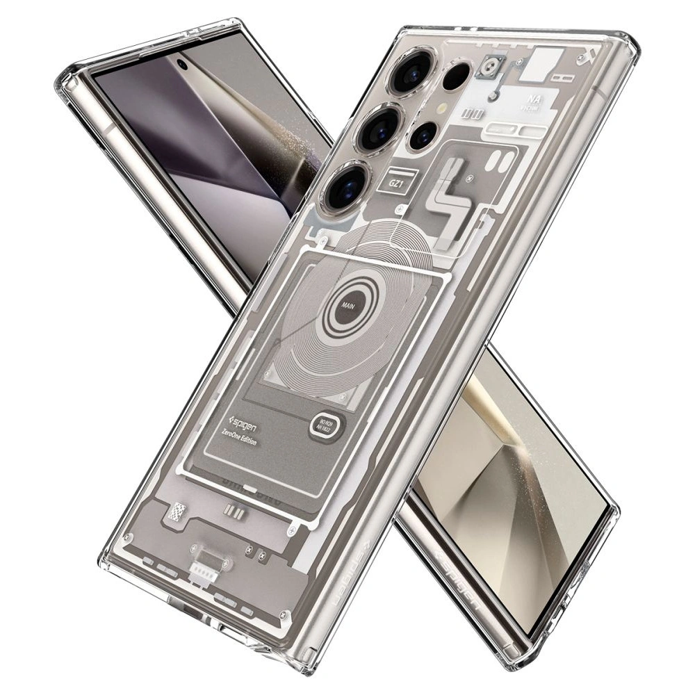 Hurtownia GSM - Etui Spigen Ultra Hybrid Samsung Galaxy S24 Ultra Zero One Természetes Titán - SPN3380 - {ean13} - Hurt