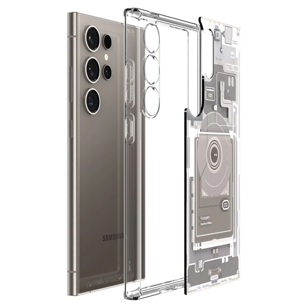 Hurtownia GSM - Etui Spigen Ultra Hybrid Samsung Galaxy S24 Ultra Zero One Természetes Titán - SPN3380 - {ean13} - Hurt