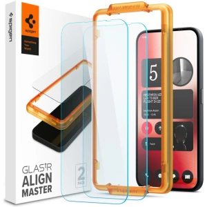 Hurtownia GSM - Szkło hartowane Spigen GLAS.tR AlignMaster Nothing Phone 2a Clear [2 PACK] - SPN3381 - {ean13} - Hurt