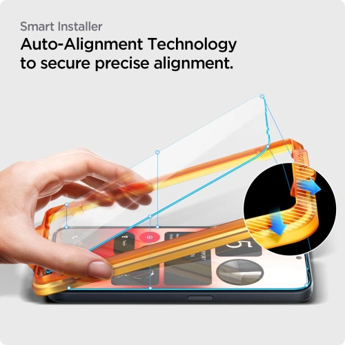 Szkło hartowane Spigen GLAS.tR AlignMaster Nothing Phone 2a / 2a Plus Clear [2 PACK]