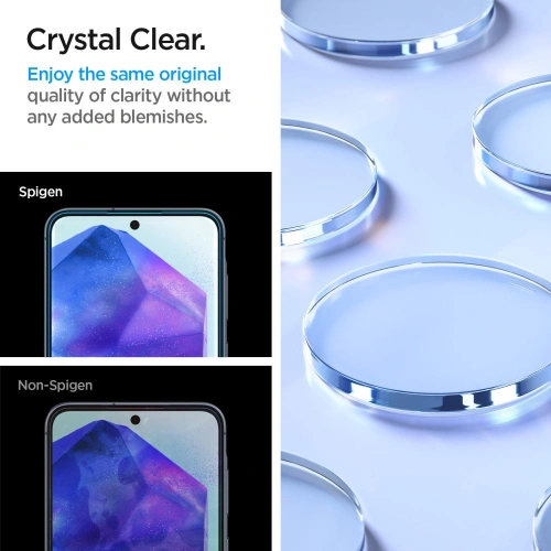 Szkło hartowane Spigen GLAS.tR AlignMaster Samsung Galaxy A55 5G Clear [2 PACK]