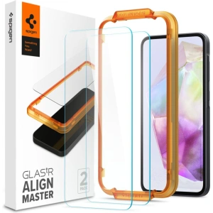 Szkło hartowane Spigen GLAS.tR AlignMaster Samsung Galaxy A35 5G Clear [2 PACK]