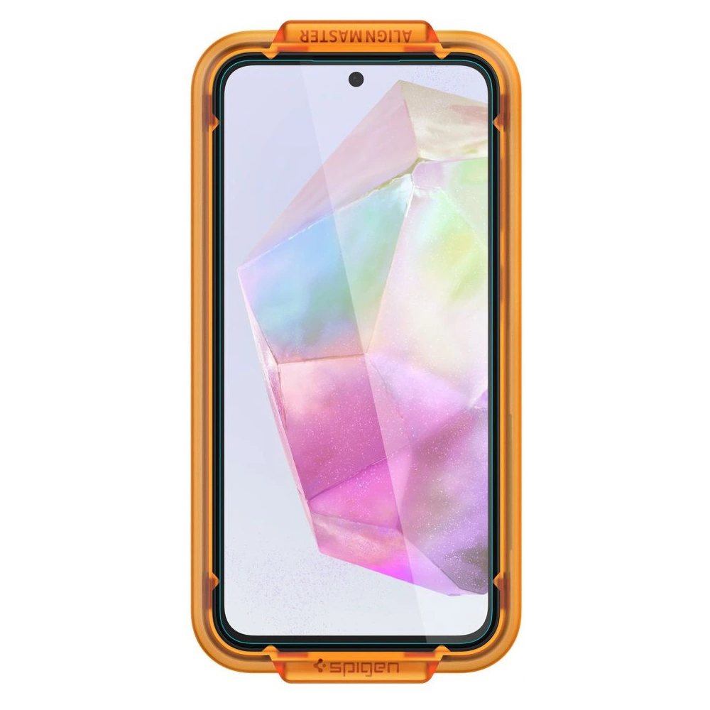 Hurtownia GSM - Sticlă securizată Spigen GLAS.tR AlignMaster Samsung Galaxy A35 5G Clear [2 PACK] - SPN3383 - {ean13} - Hurt