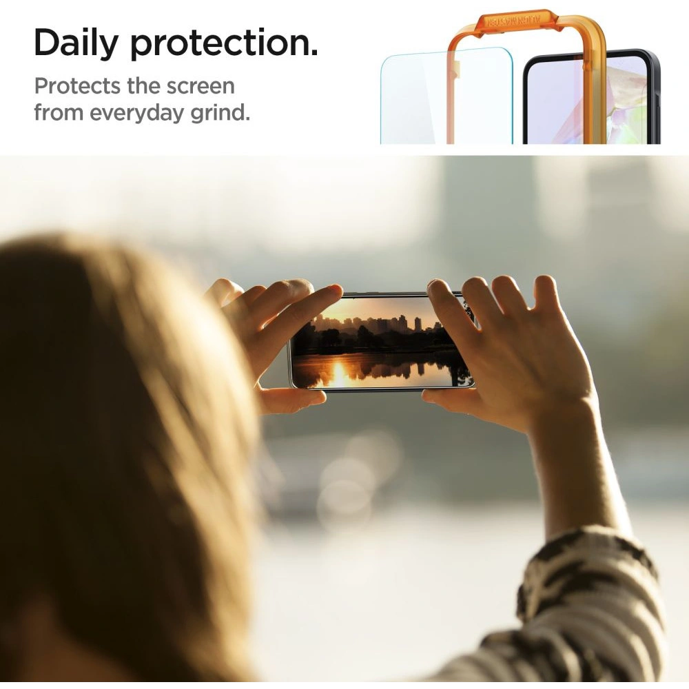 Hurtownia GSM - Sticlă securizată Spigen GLAS.tR AlignMaster Samsung Galaxy A35 5G Clear [2 PACK] - SPN3383 - {ean13} - Hurt