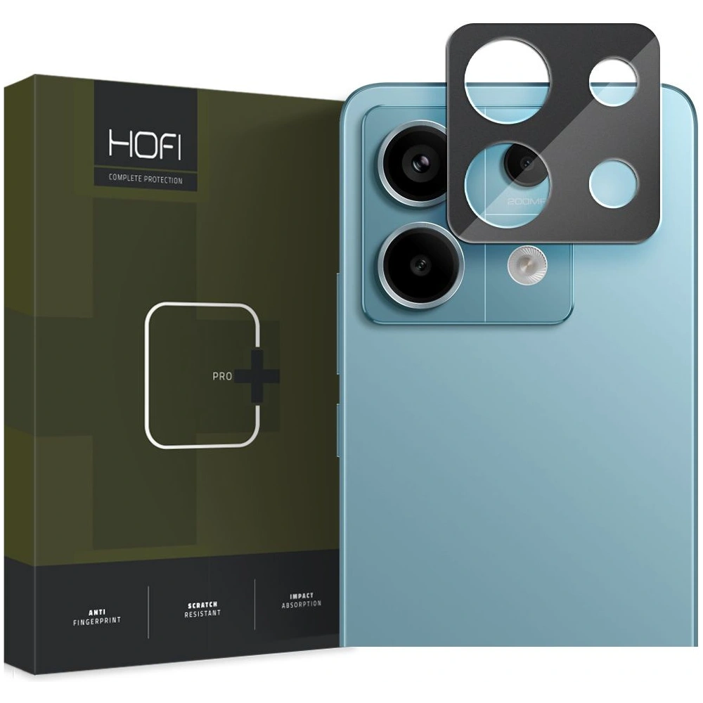 Hurtownia GSM - Sklo na objektiv fotoaparátu Hofi Cam Pro+ Xiaomi Redmi Note 13 Pro 5G / Poco X6 5G Black - HOFI490 - {ean13} - Hurt