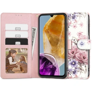 Tech-Protect Wallet Samsung Galaxy M15 5G Blossom Flower