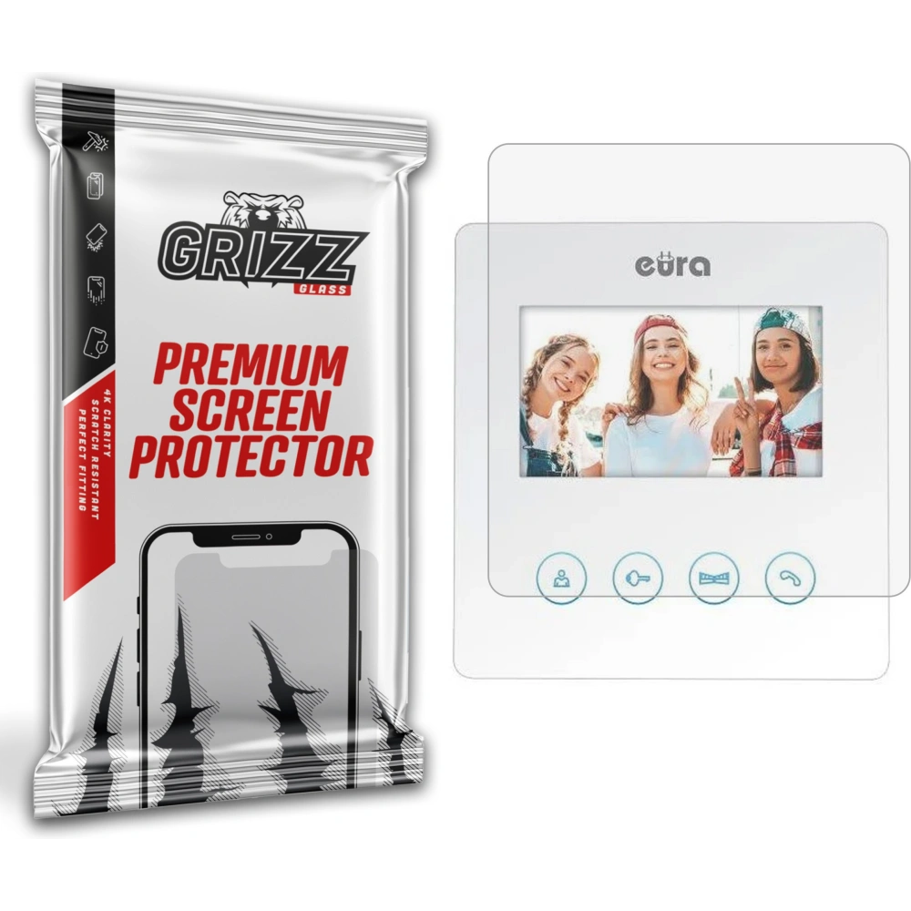 Hurtownia GSM - Mattfolie GrizzGlass PaperScreen für den Video-Türsprechanlage EURA Atira VDP-52A3 - GRZ9033 - {ean13} - Hurt