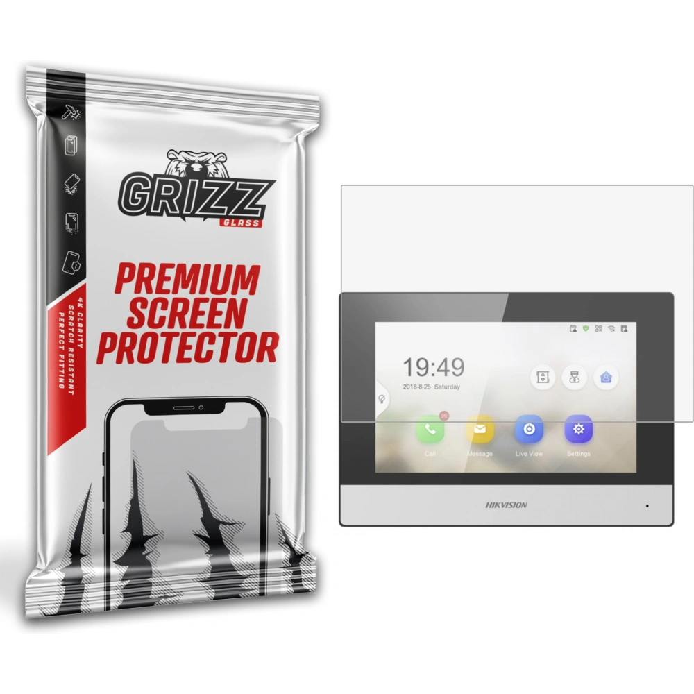 GrizzGlass PaperScreen pentru HIKVISION IKIT-D4-PL302 7"