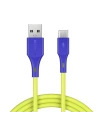 Kabel USB-C BlitzWolf BW-TC14 3A 1m (zielony)