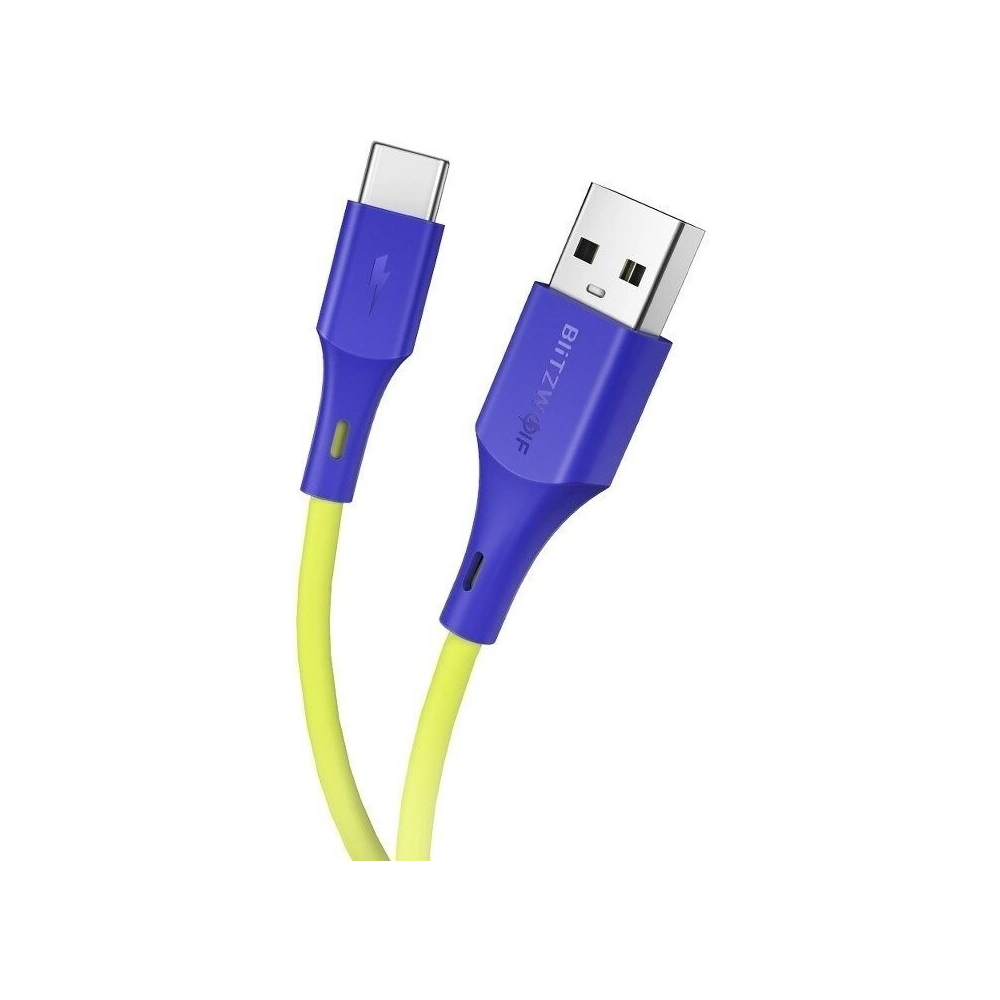 Hurtownia GSM - Kabel USB-C BlitzWolf BW-TC14 3A 1m (zielony) - BLZ187GRN - {ean13} - Hurt