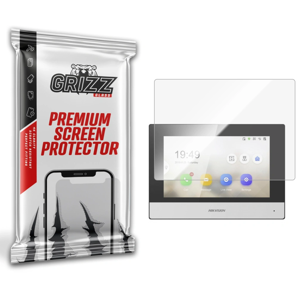 Hurtownia GSM - Keramische Folie GrizzGlass CeramicFilm für das Video-Türsprechsystem HIKVISION DS-KH6320-WTE1-W 7" - GRZ9060 - {ean13} - Hurt
