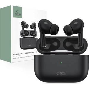 Wholesale Tech-Protect Ultraboost TWS Earphone Pro wireless headphones black - THP2743 - {ean13} - Hurt