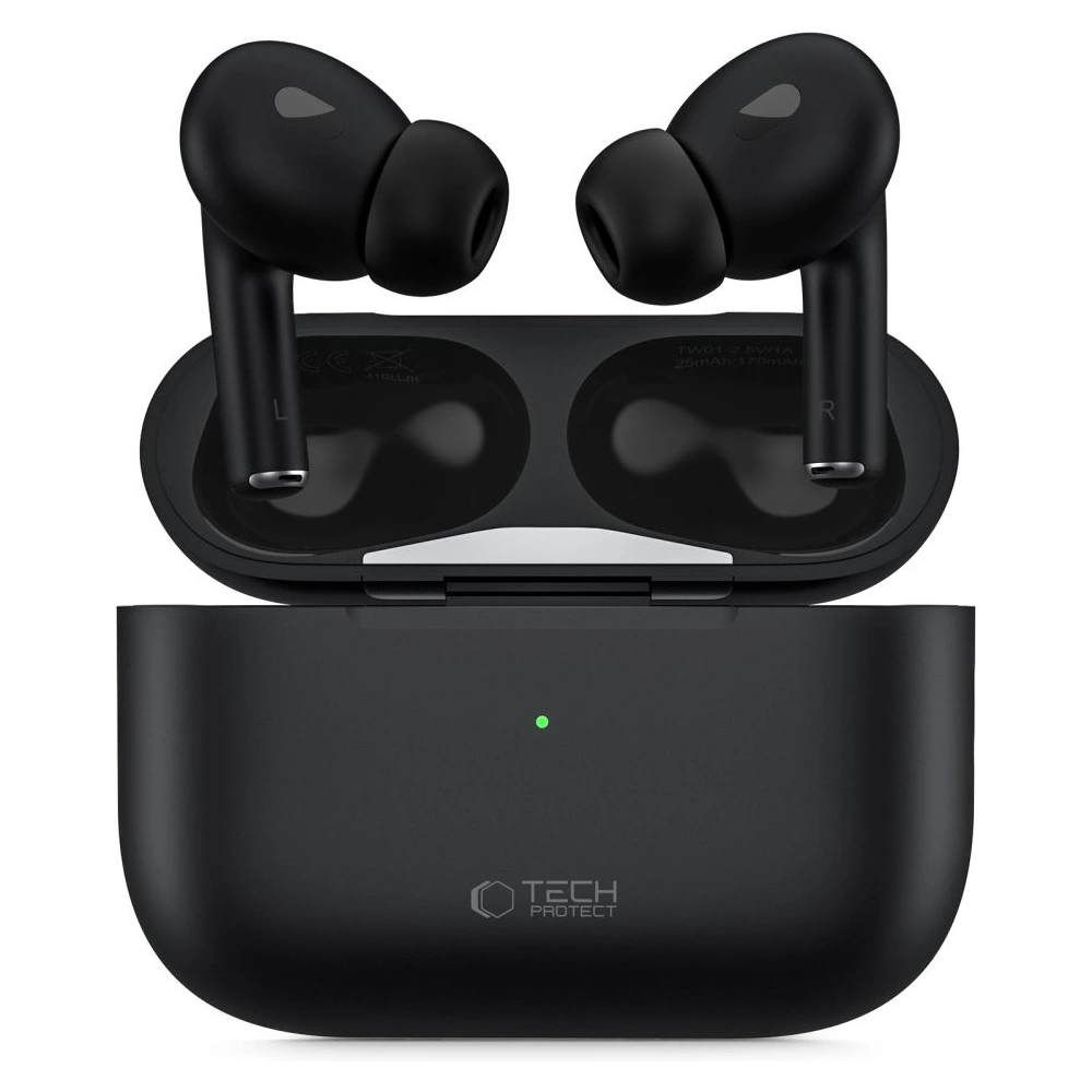 Hurtownia GSM - Kabellose In-Ear-Kopfhörer Tech-Protect Ultraboost TWS Earphone Pro Schwarz - THP2743 - {ean13} - Hurt