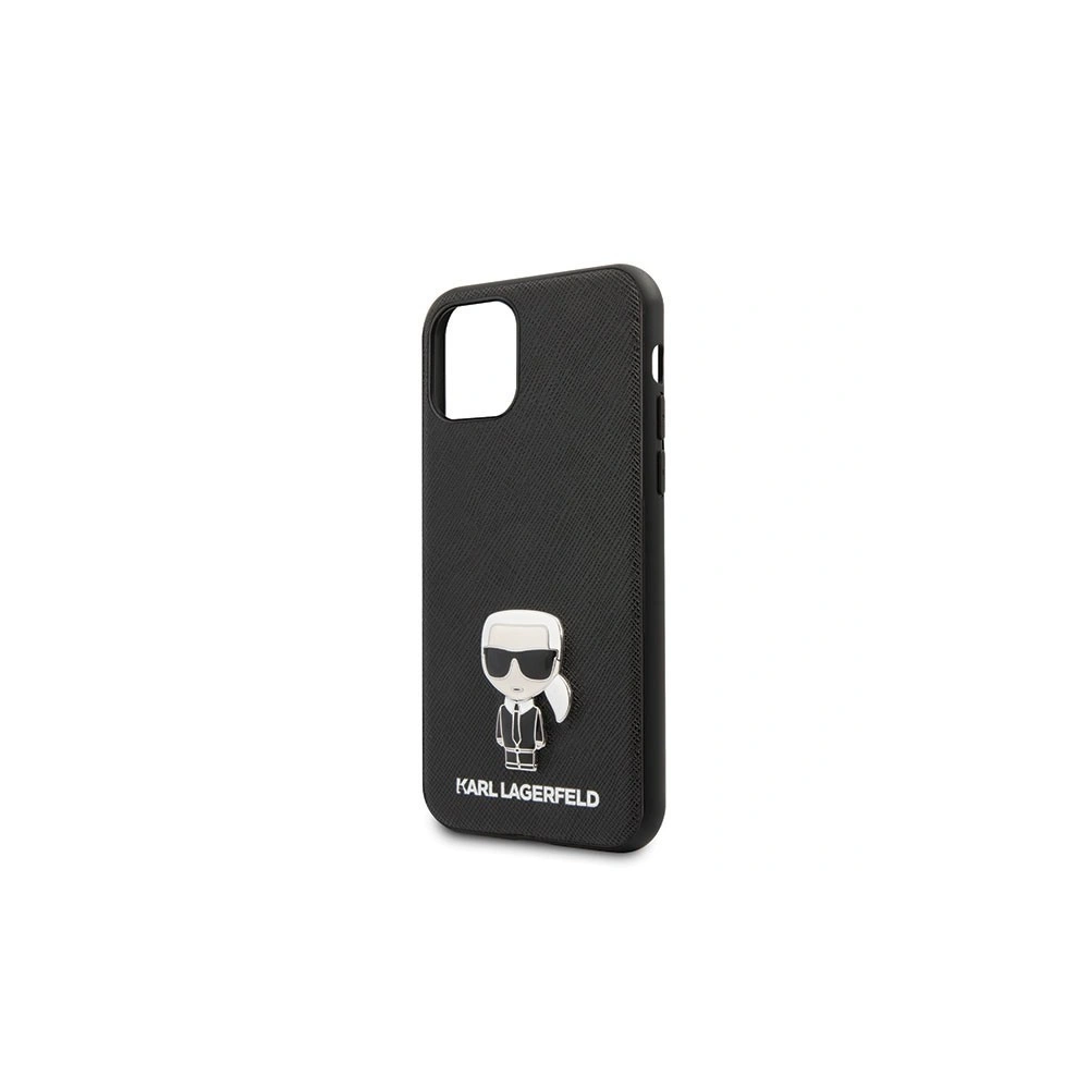 Wholesale Karl Lagerfeld KLHCN58IKFBMBK iPhone 11 Pro hardcase black Saffiano Ikonik - KLD121BLK - {ean13} - Hurt