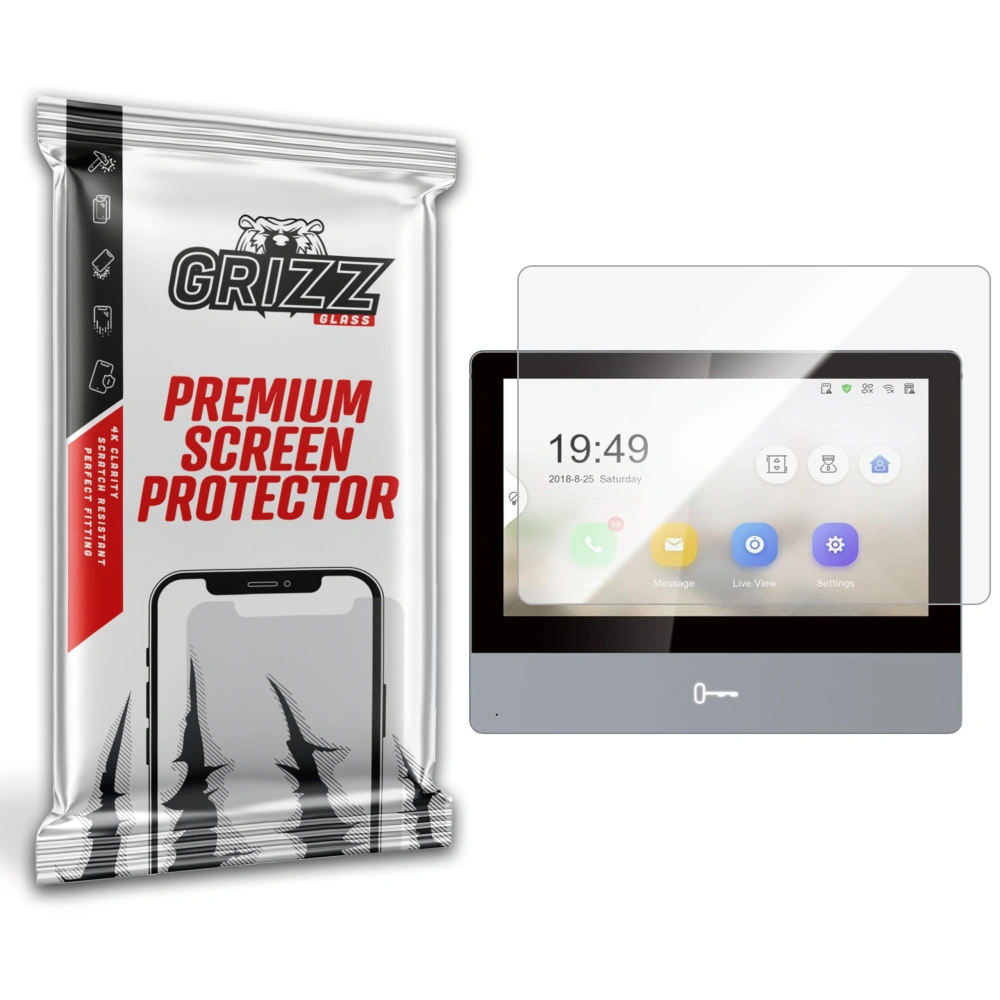 Hurtownia GSM - Fólie keramická GrizzGlass CeramicFilm pro videovrátného HIKVISION DS-KIS703-P/KIT-D2-PL703 7" - GRZ9072 - {ean13} - Hurt