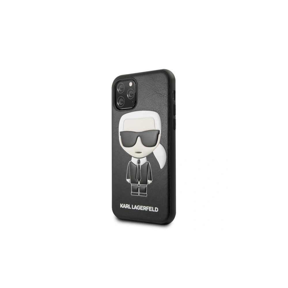 Wholesale Karl Lagerfeld KLHCN58IKPUBK iPhone 11 Pro hardcase black Iconic Karl Embossed - KLD122BLK - {ean13} - Hurt