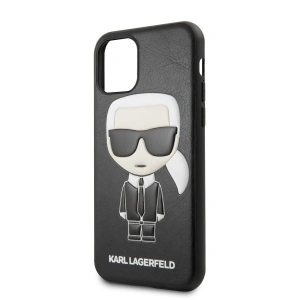 Karl Lagerfeld KLHCN58IKPUBK iPhone 11 Pro hardcase czarny/black Iconic Karl Embossed