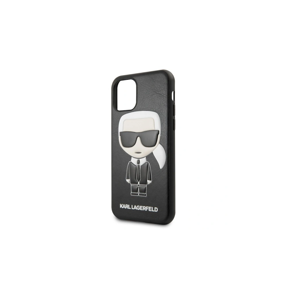 Hurtownia GSM - Karl Lagerfeld KLHCN58IKPUBK iPhone 11 Pro hardcase czarny/black Iconic Karl Embossed - KLD122BLK - {ean13} - Hurt