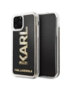 Karl Lagerfeld KLHCN58KAGBK iPhone 11 Pro black Karl logo Glitter