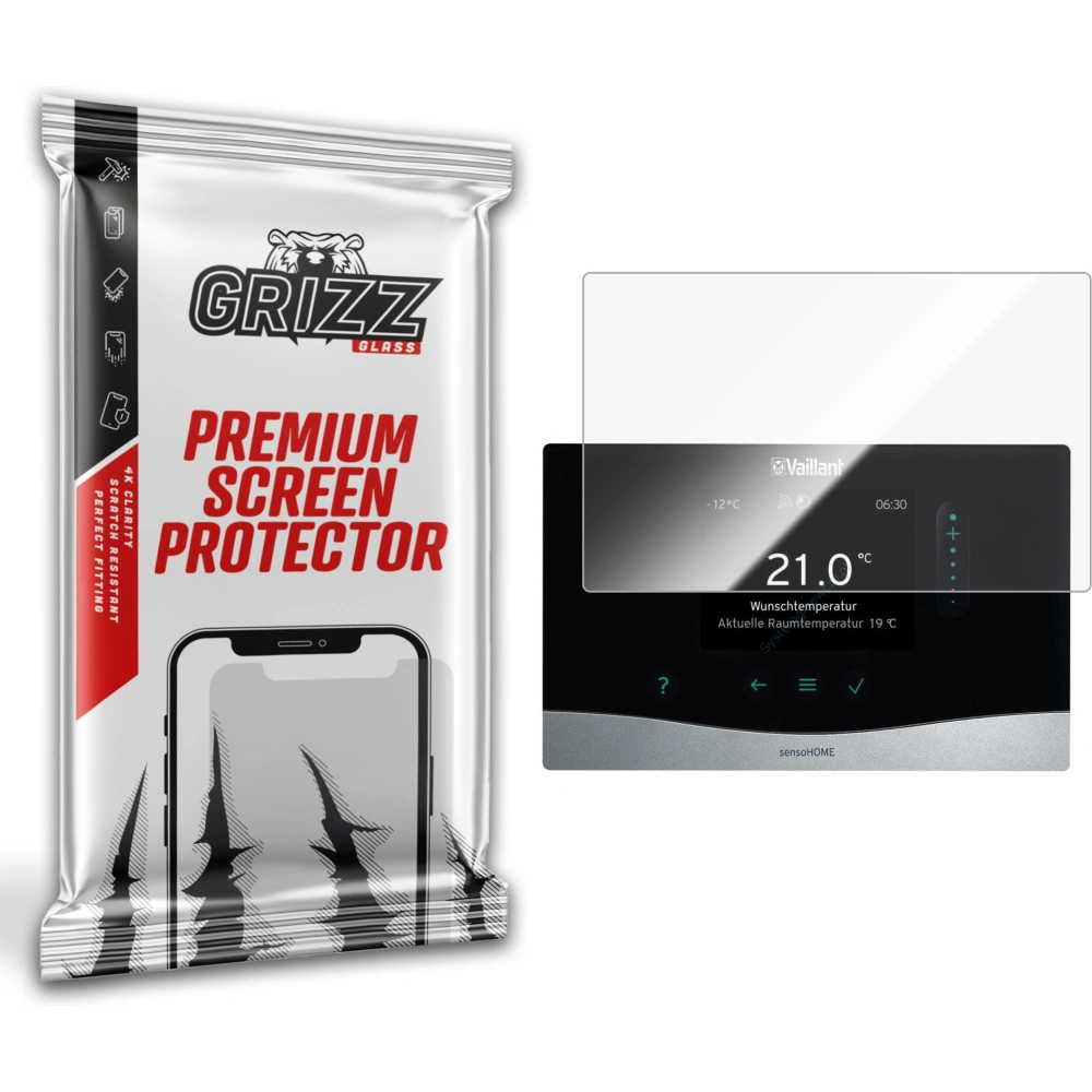 Hurtownia GSM - Cserép fólia GrizzGlass CeramicFilm a Vaillant auroCOMPACT vezérlőpanelhez - GRZ9091 - {ean13} - Hurt