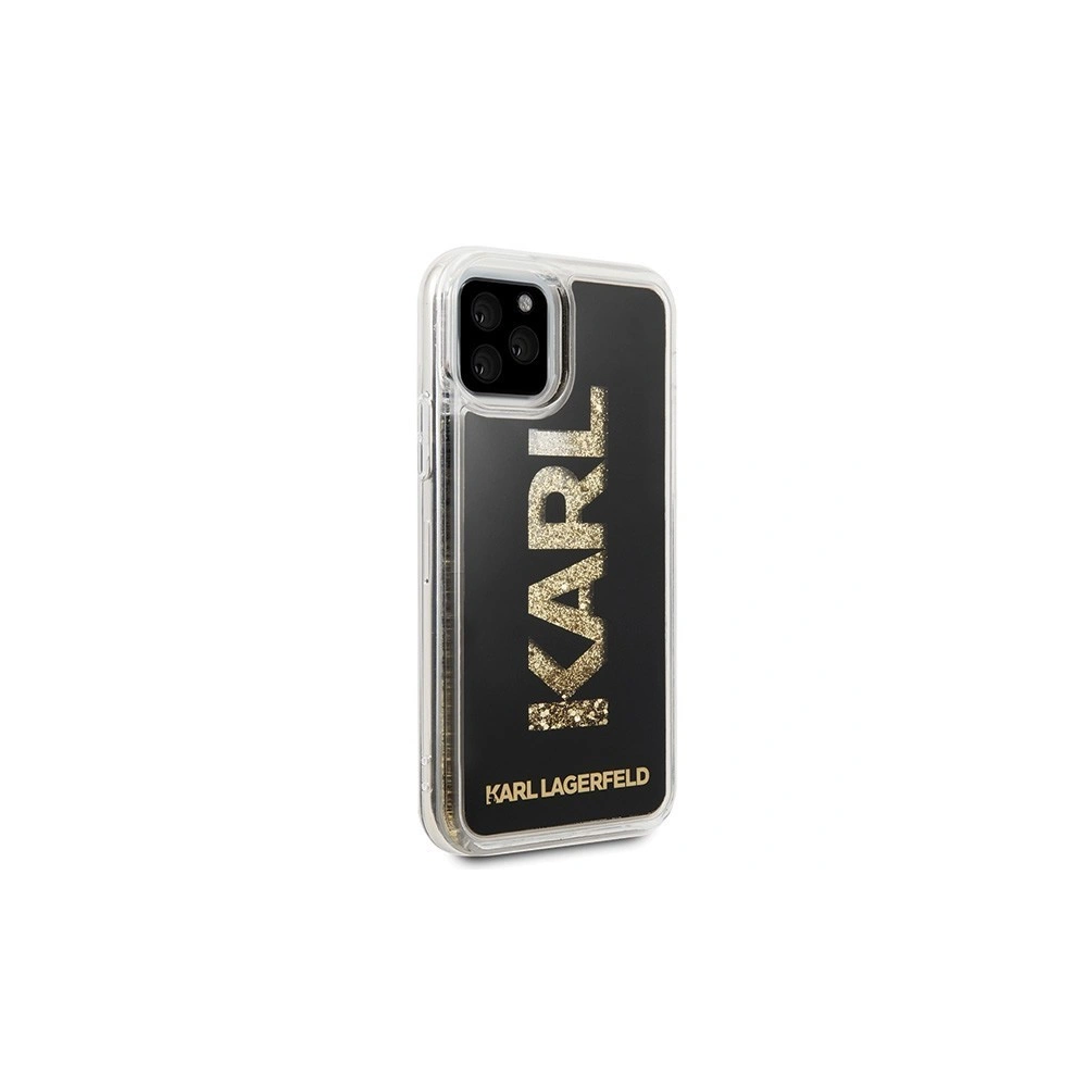 Wholesale Karl Lagerfeld KLHCN58KAGBK iPhone 11 Pro black Karl logo Glitter - KLD123BLK - {ean13} - Hurt