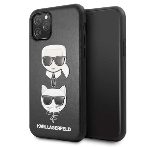 Karl Lagerfeld KLHCN58KICKC iPhone 11 Pro hardcase czarny/black Karl & Choupette