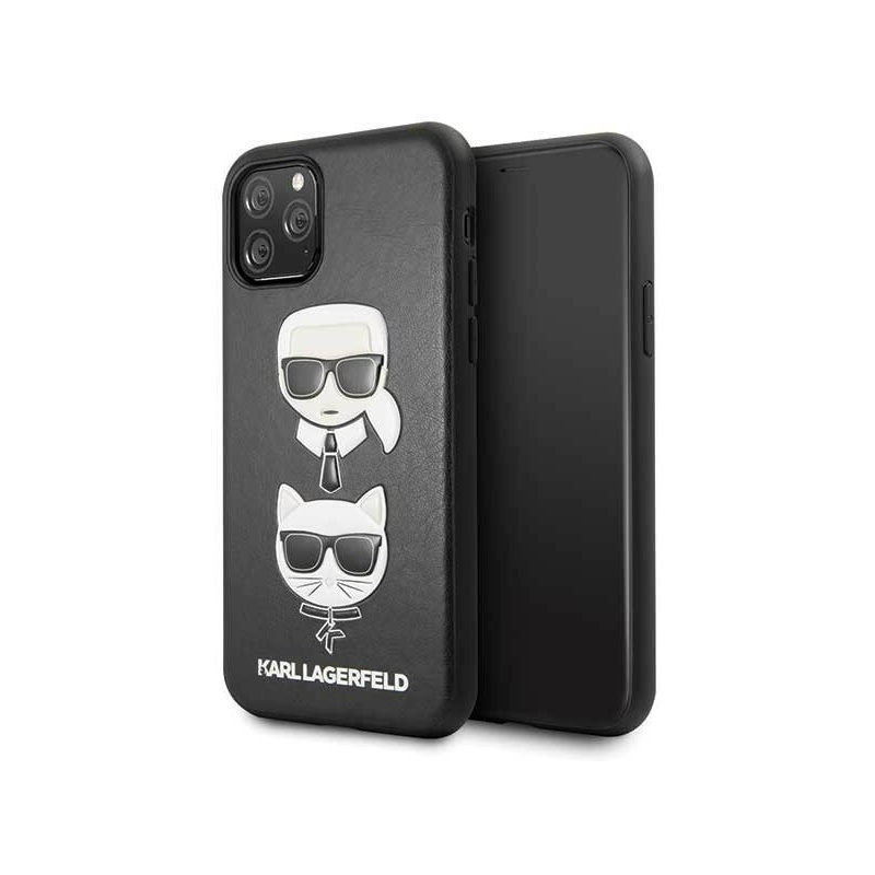 Karl Lagerfeld Distributor - 3700740463253 - KLD124BLK - Karl Lagerfeld KLHCN58KICKC iPhone 11 Pro hardcase black Karl & Choupette - B2B homescreen