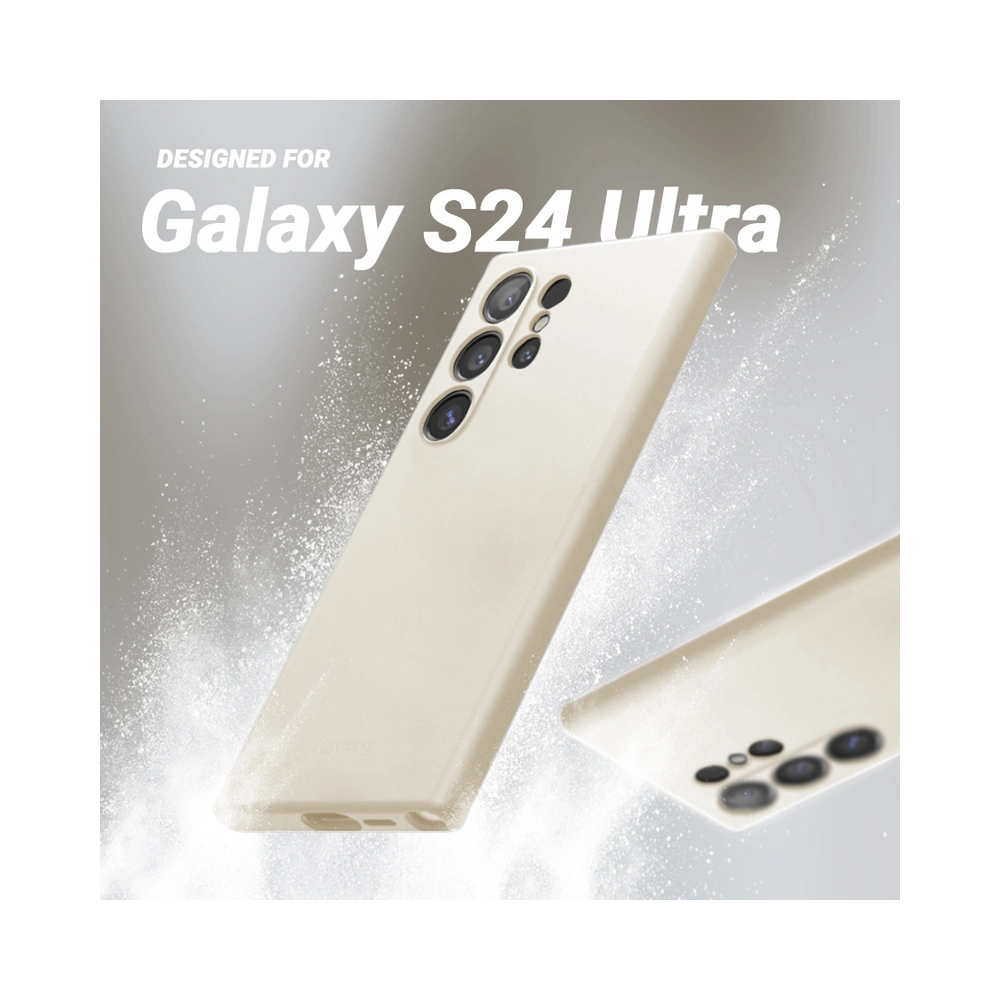 Hurtownia GSM - Etui Crong Color Cover Samsung Galaxy S24 Ultra bej - CRG703 - {ean13} - Hurt
