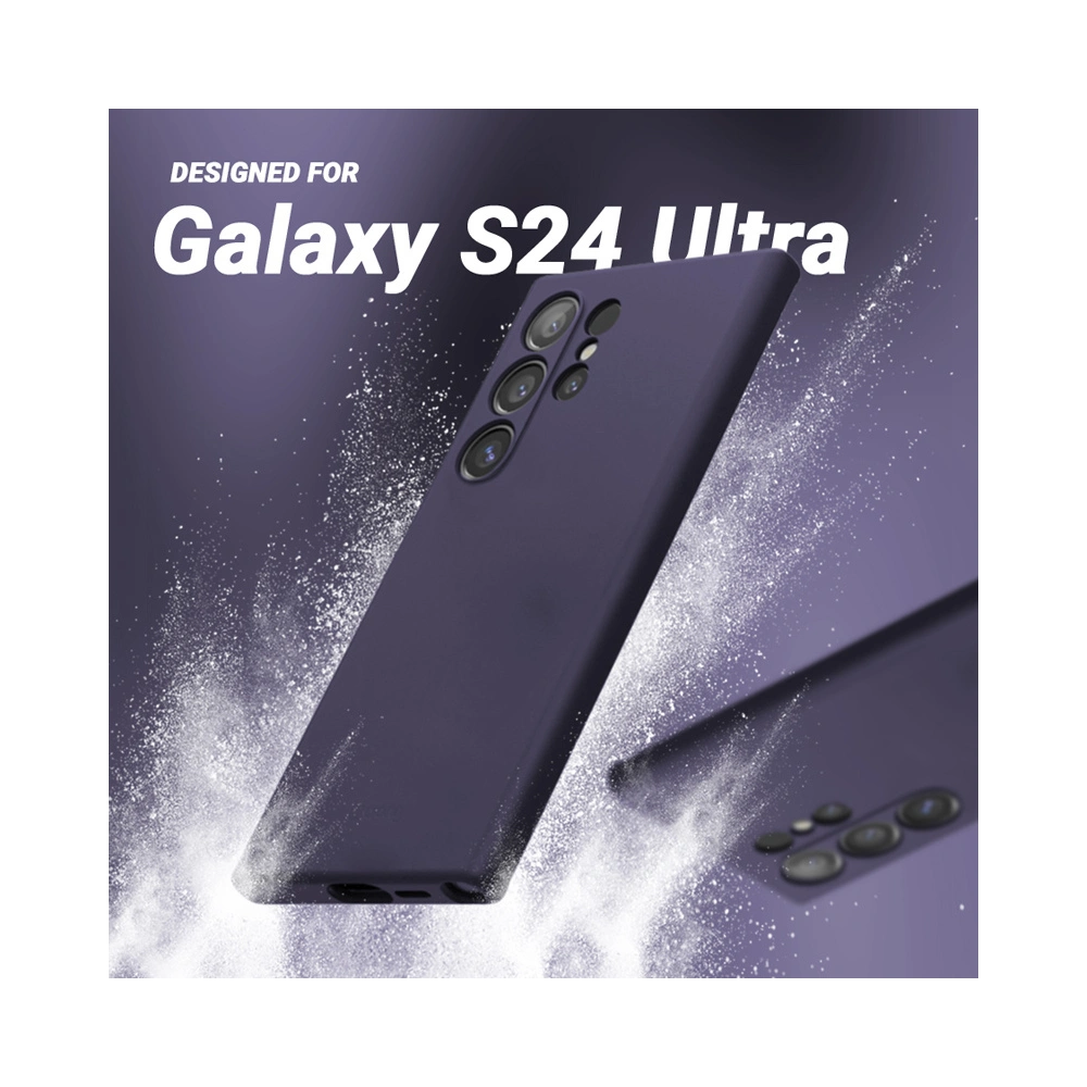 Hurtownia GSM - Etui Crong színes borító Samsung Galaxy S24 Ultra lila - CRG704 - {ean13} - Hurt