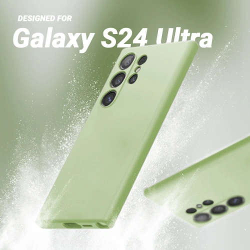 Etui Crong Color Cover Samsung Galaxy S24 Ultra zielony