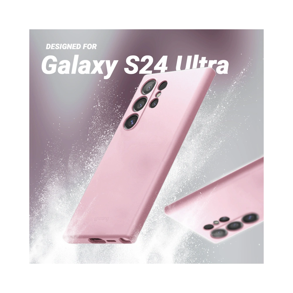 Hurtownia GSM - Etui Crong Color Cover Samsung Galaxy S24 Ultra růžový - CRG707 - {ean13} - Hurt