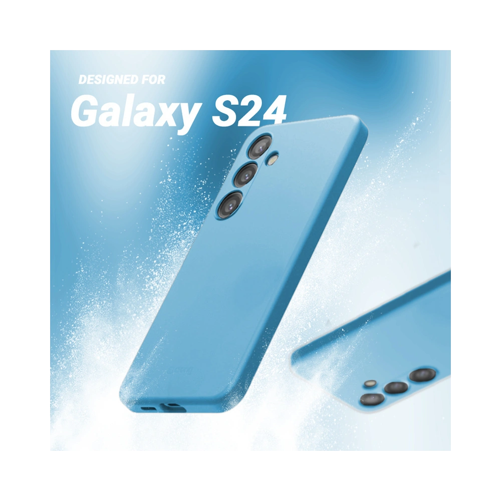 Hurtownia GSM - Etui Crong Color Cover Samsung Galaxy S24 modrý - CRG710 - {ean13} - Hurt