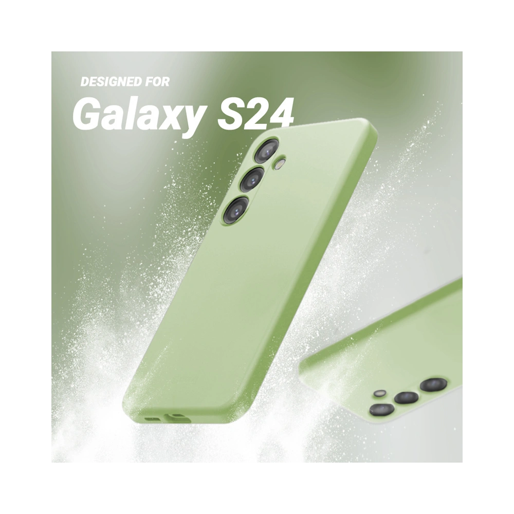 Hurtownia GSM - Etui Crong Color Cover Samsung Galaxy S24 zelená - CRG711 - {ean13} - Hurt
