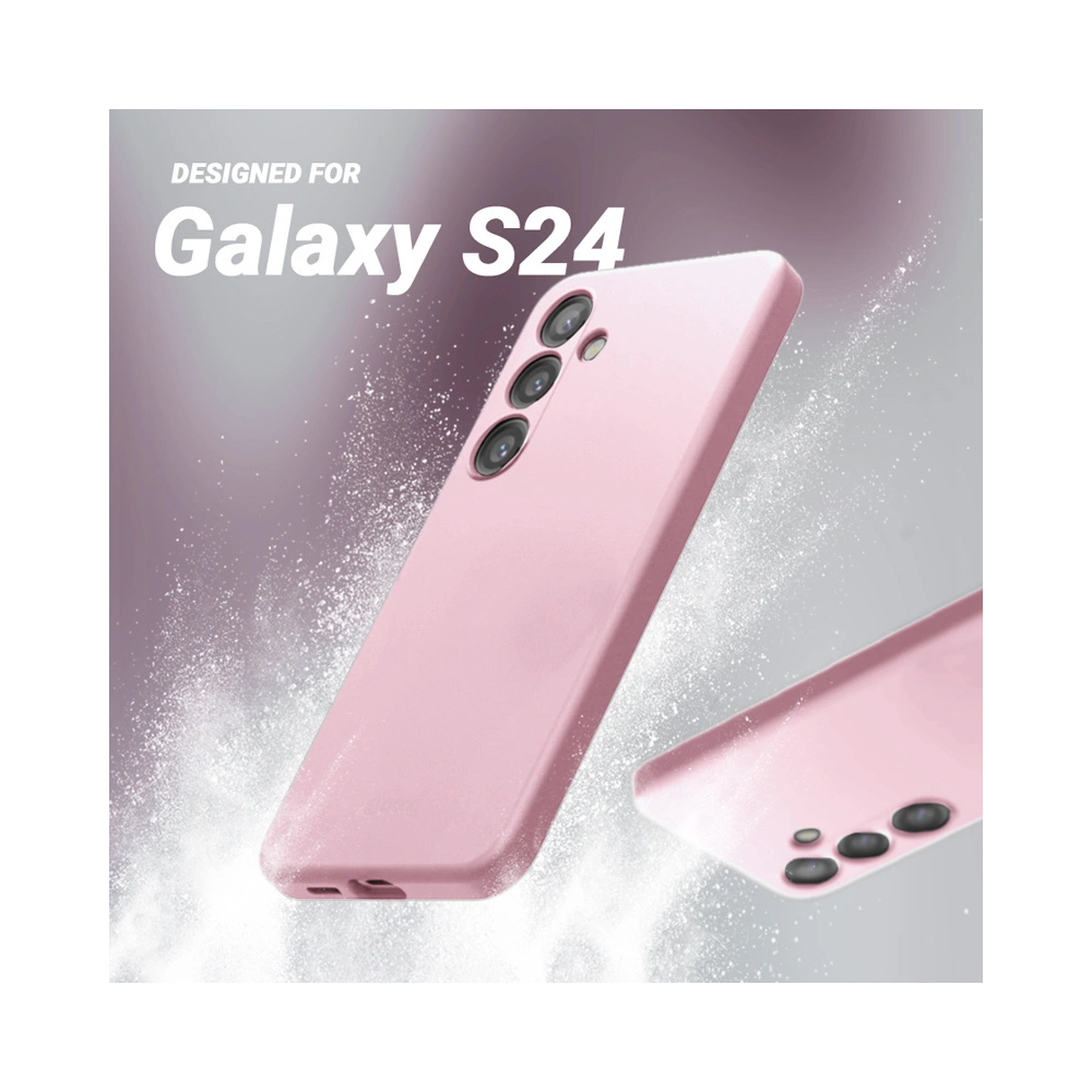 Hurtownia GSM - Etui Crong Color Cover Samsung Galaxy S24 rozie - CRG712 - {ean13} - Hurt