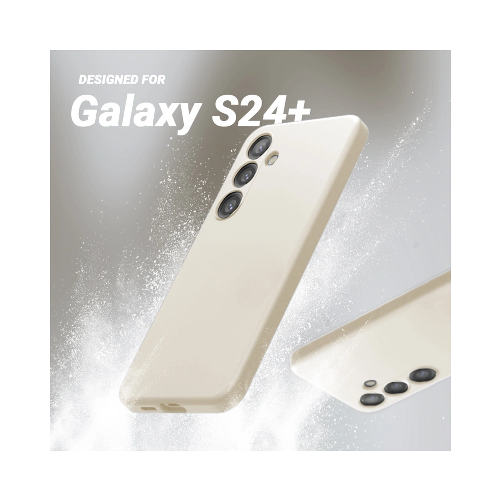 Hurtownia GSM - Etui Crong színes borító Samsung Galaxy S24+ Plus bézs - CRG713 - {ean13} - Hurt