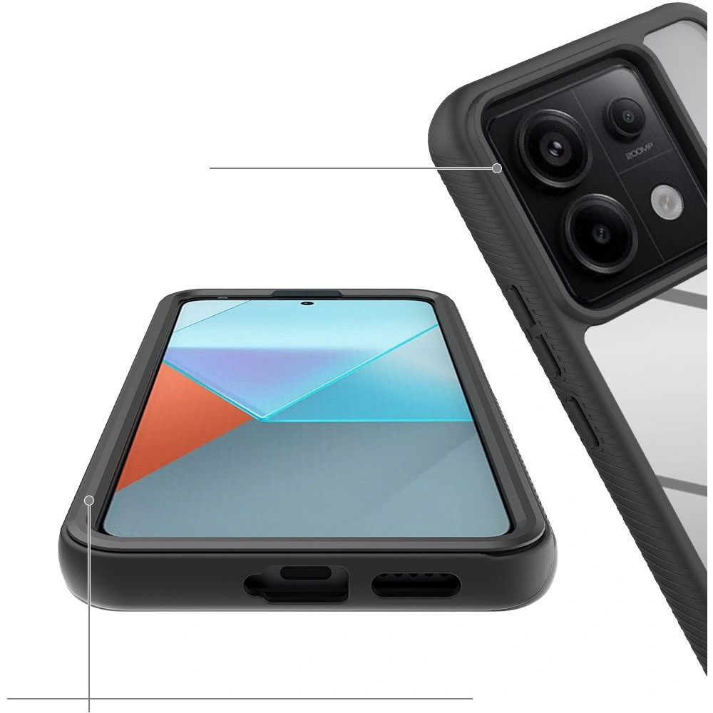 Hurtownia GSM - Etui Tech-Protect Defense360 Xiaomi Redmi Note 13 Pro 5G / Poco X6 5G Černá - THP2746 - {ean13} - Hurt