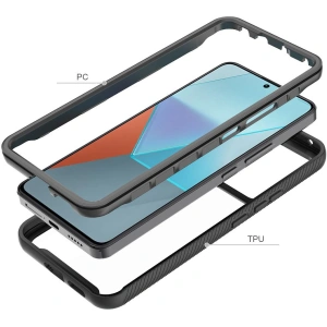 Hurtownia GSM - Case Tech-Protect Defense360 Xiaomi Redmi Note 13 Pro 5G / Poco X6 5G Schwarz - THP2746 - {ean13} - Hurt
