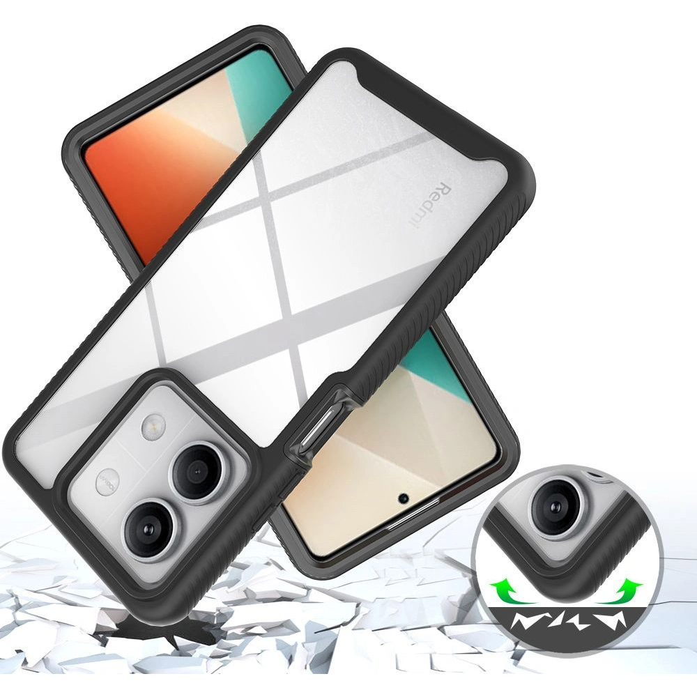 Hurtownia GSM - Etui Tech-Protect Defense360 Xiaomi Redmi Note 13 5G Černá - THP2747 - {ean13} - Hurt