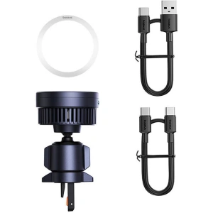 Hurtownia GSM - Autohalterung für Lüftung Baseus MagPro mit induktiver 15W Ladegerät (schwarz) - BSU4864 - {ean13} - Hurt