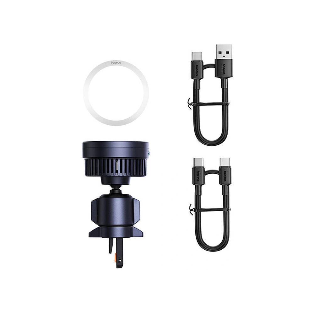 Hurtownia GSM - Următorul auto suport pentru grilă Baseus MagPro cu încărcător inductiv de 15W (negru) - BSU4864 - {ean13} - Hurt